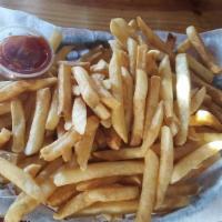 Basket Of French Fries · Fresh Idaho potatoes deep fried in vegetable oil.