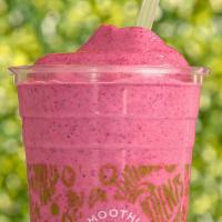 Acai Berry Smoothie · Strawberry, acai, blueberry, and cranberry juice.