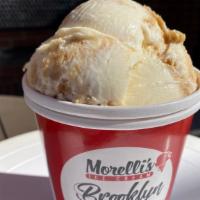 Brooklyn Cheesecake · Pint. Delicious cheesecake ice cream base with a buttery graham cracker swirl.