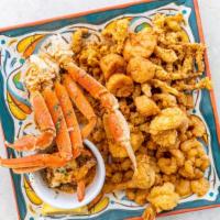 Steve`S Combo · Crab legs, shrimp scampi, fried popcorn shrimp, fried scallops, fried jumbo shrimp and fried...