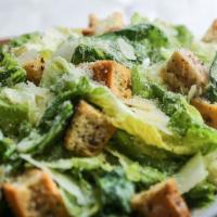Caesar Salad · Romaine Lettuce, Shaved Parmesan Cheese, Grated Parmesan Cheese, and house-made Croutons.

S...