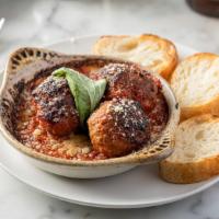 Meatballs · Wood fired meatballs house sauce