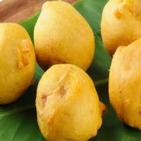 Aloo Bonda · Aloo Bonda is popular street food in South India, Aloo translates to potato and bonda to bal...