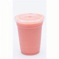 Strawberry Banana · Vegan. Dairy-free smoothie made with real fruits.