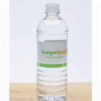 Burgerhive Water · Vegan. Bottled water.