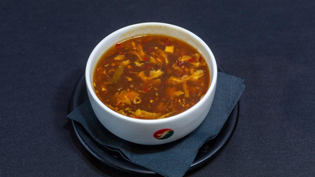 Hot & Sour Soup · Cup or bowl.