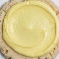 Lemon Sugar Cookie · Soft sugar cookie with lemon frosting.