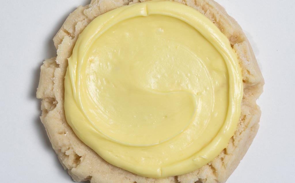 Lemon Sugar Cookie · Soft sugar cookie with lemon frosting.