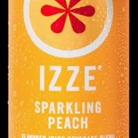 Izze-Sparkling Peach · Flavored sparkling juice blend