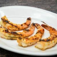 Grilled Shrimp · Served with a side & your choice of dinner Caesar salad, dinner salad (with a choice of hone...