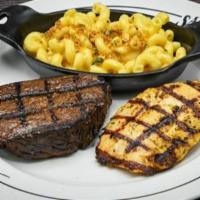 6 Oz Top Sirloin And Chicken Family Pack Small · 3 center-cut top sirloins with grilled chicken.