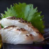 Madai (Sea Bream) Sashimi · 3 pieces by itself or in slices