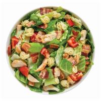 Roasted Turkey Club Salad · Our Roasted Turkey Club Salad starts with a recommended base of Romaine/Iceberg Blend and Ra...