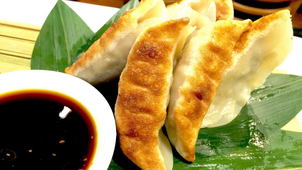 Homemade Dumplings · All dumplings are handmade and prepared pan-fried or steamed to your liking.