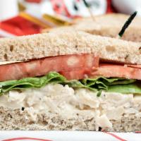 Chicken Salad Sandwich · Four ounce serving of fresh made hearty chicken salad. Made-to-order on your choice of bread...