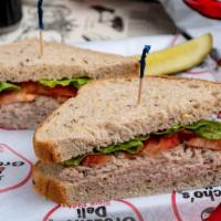 Tuna Sandwich · Freshly made tuna salad. Made-to-order on your choice of bread, served with lettuce and toma...