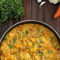 37 Veggie Korma · Vegetable Korma is a creamy curry with mixed vegetables, and spices. come with Side of basma...