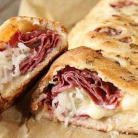 Large Stromboli · Includes three toppings.