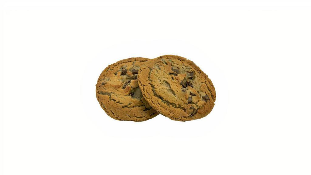 Chocolate Chunk Cookie · Rich and Delicious chocolate chips in a moist cookie batter.