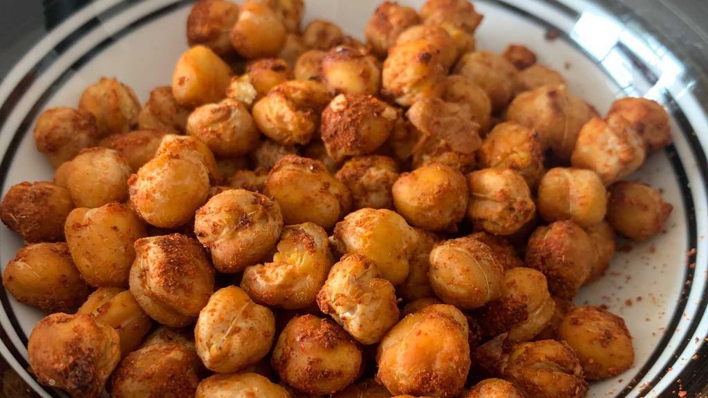 Fried Chickpeas · Crispy fried chickpeas.