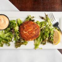 Crab Cake · House-made crab cake, spicy remoulade.