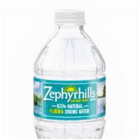 Water Zephyrhills · Natural spring water.