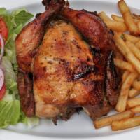 Whole Chicken · Served with choice of 2 sides.