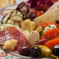 Antipasto Misto (To Share) · Best Seller. Platter of italian cold cuts, cheeses, olives and roasted vegetables