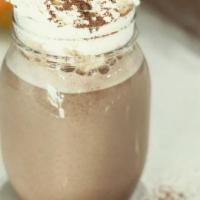 Cocoa Power · Almond milk, cocoa powder, banana, avocado, protein.