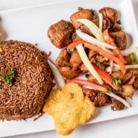 Griot (Fried Pork) · Seasoned fried pork.