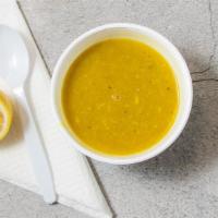 Lentil Soup · Savory legume soup.