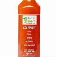 Grapeshot, Cold Pressed Juice (Probiotic Booster) · Grape, lemon, probiotics, pink himalayan salt.

This cold pressed juice contains 1 billion f...