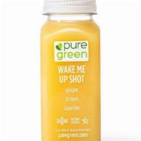 Wake Me Up, Cold Pressed Shot (Immune Booster) · Lemon, cayenne and ginger.
 

 The Wake Me Up cold pressed juice shot is a concentrated dose...