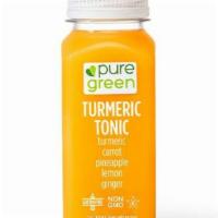Turmeric Tonic, Cold Pressed Shot (Anti-Inflammatory) · Turmeric, carrot, pineapple, lemon, ginger and black pepper.

The Turmeric Tonic cold presse...