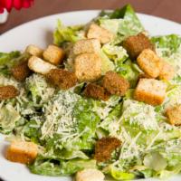 Caesar Salad · Romaine, house dressing, croutons, parmesan cheese.