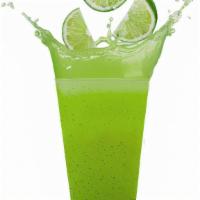 Lime Juice · fresh squeezed lime blended with filtered water, fresh mint and organic agave (16.90 FL OZ |...