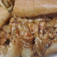 Jerk Chicken Philly · 8 oz. Chicken Breast cooked to perfection with Melted Mozzarella Cheese, Jamaican Jerk Sauce...