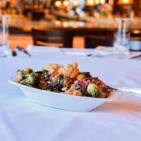 Flash Fried Brussels Sprouts & Cauliflower · 
