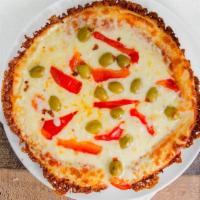 Pizza - Vegetales · Cuban Style Pizza With A Delicious Blend Of Cheese, Topped With A Mix Of Vegetables 
Onions,...