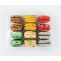 Ma-Ka-Rohn Variety Pack (12 Count) · Animal cookie, Vanilla, Tiramisu, Pistachio, Fruity cereal, Coconut cake