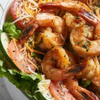 Shrimp Salad · Grilled or Fried Shrimp over salad