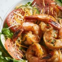 Fish & Shrimp Salad · Fried Catfish or fried whiting and fried or grilled shrimp over a bed of lettuce, tomatoes, ...