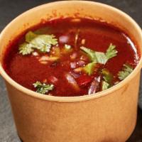 Consomé (For Dipping) (6 Oz) · 6 ounces. Birria broth for dipping.