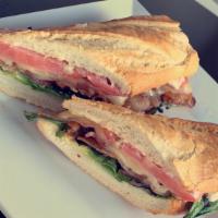 Blt Sandwich · Bacon, lettuce, tomatoes, avocado, aioli, and Swiss cheese.