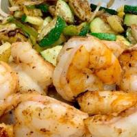 Gulf Atlantic Jumbo Shrimp · Butterflied domestic jumbo shrimp bursting with flavor cooked your way lightly floured and f...
