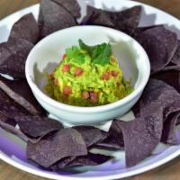 Guacamole · Fresh hass avocados, tomato, onion, garlic, cilantro, lime