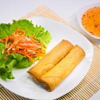 A4 - Cha Gio · Mix of diced shrimp, ground pork, carrots, taro and clear noodles wrapped in a rice paper an...
