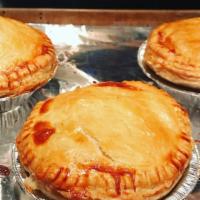 Chicken Curry Pie (Only) · Traditional recipe pot pie wrapped in buttery puff pastry.