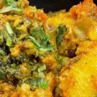 Mix Vegetables · Mixed vegetable masala cooked with authentic spices and chopped coriander. served with rice.