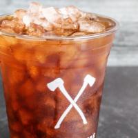 Iced Coffee · Flash-Chilled Iced Coffee; Rotatting Origins.